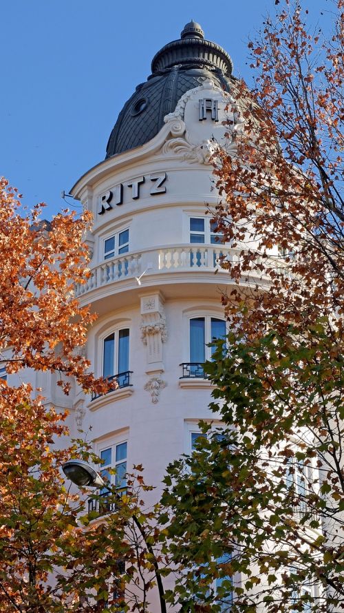 Ispanija, Madride, Viešbutis, Ritz, Architektūra