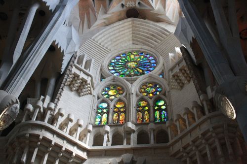 Ispanija, Katalonija, Barcelona, Sagrada Familia, Katedra, Architektūra, Menas, Lankytinos Vietos, Linksma, Bažnyčia