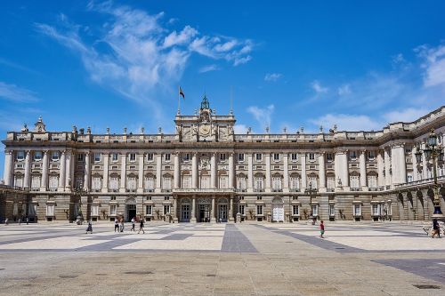 Ispanija, Madride, Rūmai, Lankytinos Vietos, Architektūra, Erdvė, Pastatas