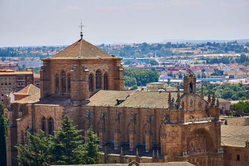 Ispanija, Salamanca, Istoriškai, Pastatas, Architektūra, Vienuolynas, Bažnyčia, Bazilika, Garbinimo Namai, Katalikų, Religija