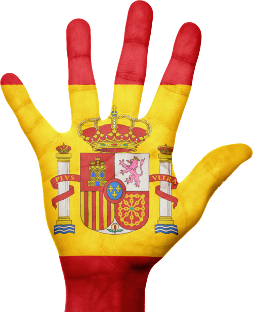 Ispanija, Vėliava, Ranka, Šalis, Nacionalinis, Pasididžiavimas, Patriotizmas, Patriotinis