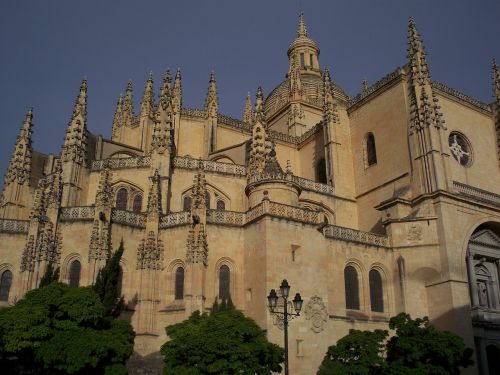 Ispanija,  Segovia,  Turizmas,  Paminklas,  Architektūra,  Akmuo,  Katedra