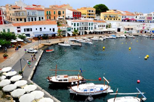Ispanija, Balearų Salos, Viduržemio Jūros, Menorka, Tai Castell