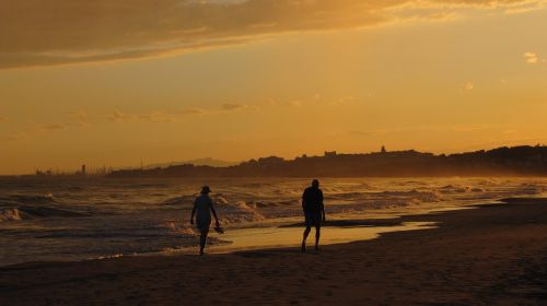 Ispanija, Vanduo, Jūra, Abendstimmung, Saulėlydis, Tarragona