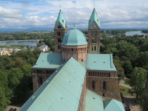 Speyer,  Katedra,  Stogas,  Eksterjeras,  Pastatas,  Vokietija,  Žinomas,  Bažnyčia,  Architektūra,  Krikščionybė,  Kupolas,  Istorinis