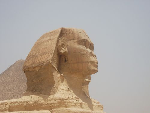 Sfinksas, Piramidė, Egiptas, Giza, Senovės Egiptas, Sahara, Turistų Atrakcijos, Faraonų Senovės Paslaptys, Priešistoriniai Paminklai