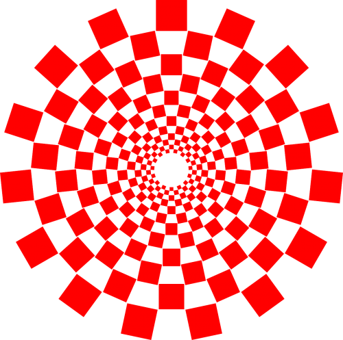 Spiralė, Raudona, Abstraktus, Nemokama Vektorinė Grafika