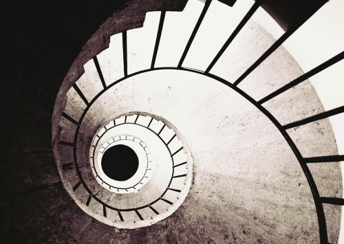 Spiralė, Laiptai, Laiptinė, Plienas, Laiptai, Architektūra