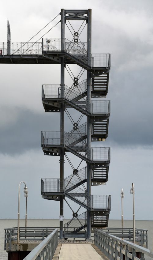 Spiraliniai Laiptai, Laiptai, Atsiradimas, Architektūra, Metalas, Pakilti, Stebėjimo Bokštas, Aukštyn