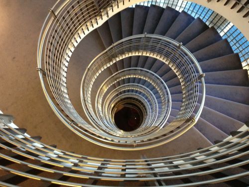 Spiraliniai Laiptai, Laiptai, Laiptinė, Architektūra, Spiralė, Carol Colman, Struktūra