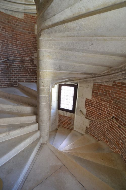 Spiraliniai Laiptai,  Château De Blois,  Rinkas,  Plyta,  Lynai,  Karališkoji Pilis