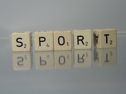 Sportas, Scrabble, Tekstas, Veidrodis, Kauliukai, Raidės