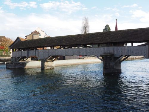 Spreuer Tiltas, Tiltas, Liucernos, Vanduo, Ežero Lucerne Regionas, Medinis Tiltas, Pėsčiųjų Tiltas, Lankytinos Vietos