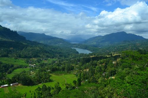 Šri Lanka, Centrinė Provincija, Kalnų Vaizdas