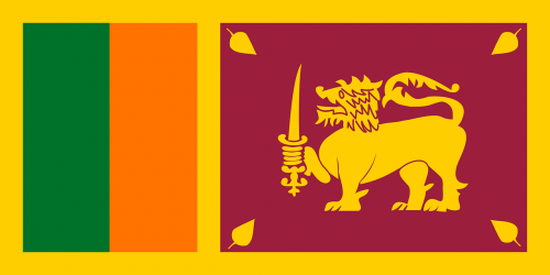 Šri Lanka, Vėliava, Šalis, Tauta, Nacionalinis, Lanka, Lankan, Pietų Azija, Nemokama Vektorinė Grafika