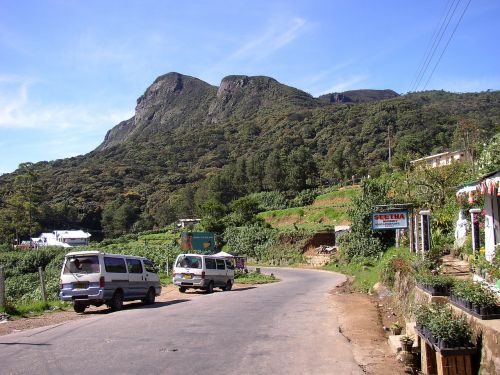 Šri Lanka, Highlands, Kalnas, Kelias