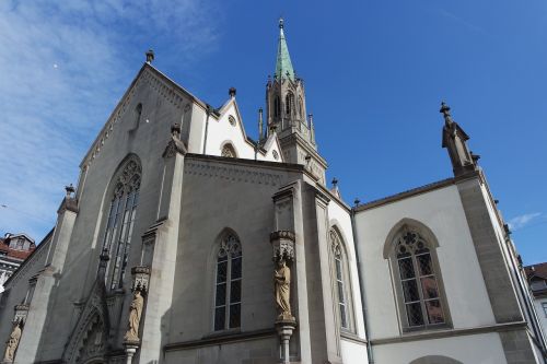 St Gallen, Senamiestis, St Laurenzen, Bokštas, Istoriškai, Fasadas
