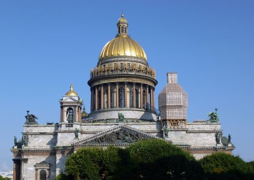 Isaaco Katedra, Sankt Peterburgas, Rusija, Istoriškai, Lankytinos Vietos, Sankt Petersburg, Bažnyčia