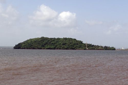 St Jacinto Sala, Goa, Arabų Jūra, Sala, Indija