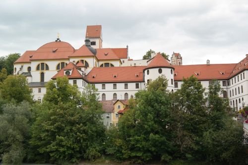 St Mang Abbey, Füssen, Vienuolynas, Benediktinas, Benediktinas Vienuolynas, Bokštas, Pastatas, Lankytinos Vietos