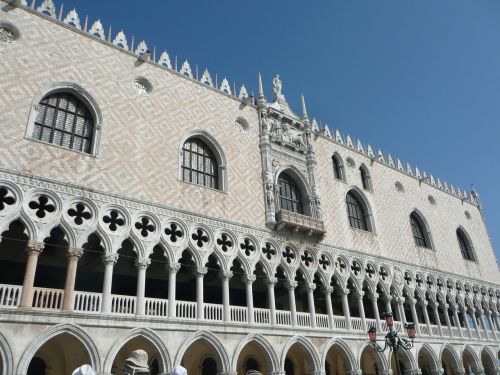 St Ženklo Aikštė, Venecija, Doges Rūmai, Italy, Istoriškai