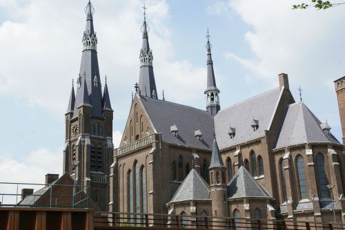 St Martinus,  Bažnyčia,  Cuijk,  Nyderlandai,  Pastatas,  Architektūra,  Eksterjeras,  Religija,  Katalikų,  Istorinis,  Garbinimas