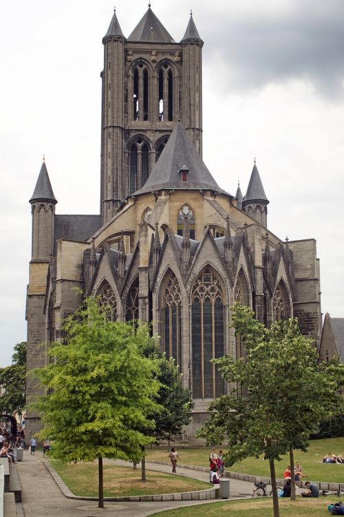 Šv. Nikolo Bažnyčia, Bažnyčia, Gent, Schelde Gotik, Belgija, Parapijos Bažnyčia