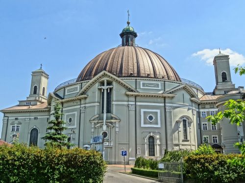 St Peterio Bazilika, Vincent De Paul, Bydgoszcz, Lenkija, Bažnyčia, Katedra, Architektūra