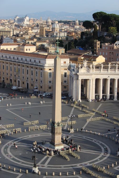 St Peterio Aikštė, Obeliskas, Roma, Vatikanas