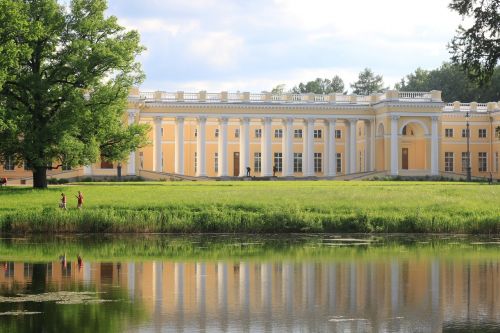 Sankt Peterburgo Rusija, Rūmų Ansamblis Tsarskoe Selo, Aleksandro Rūmai