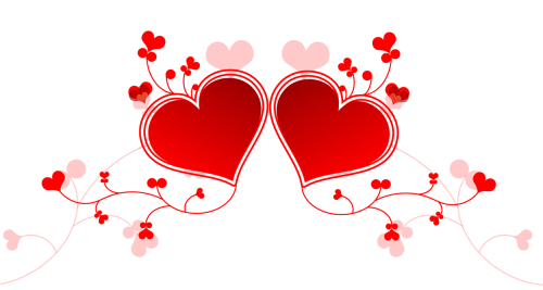 Šv. Valentino Diena, Širdis, Pasveikinimas, Šviesus, Elementas, Kompozicija, Valentine, Gala, Meilužis, Džiaugsmas, Emocijos, Pripažinimą, Raudona, Linija, Skaidrus Fonas, Šventė, Romantika