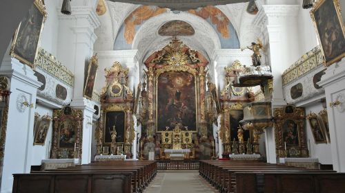 St Walburg, Vienuolynas, Bažnyčia, Parapijos Bažnyčia, Katalikų, Religija, Tikėk, Eichstätt, Bavarija