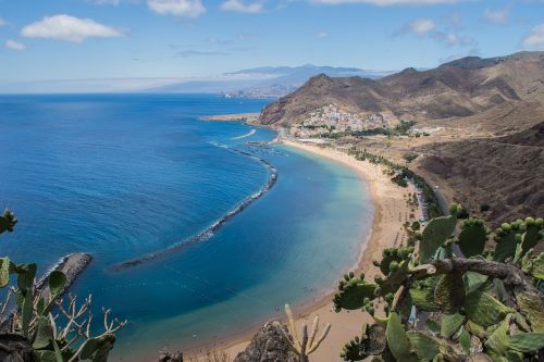 Trasa De Tenerife, Papludimys, Kraštovaizdis, Jūra, Šventė, Costa, Gamta