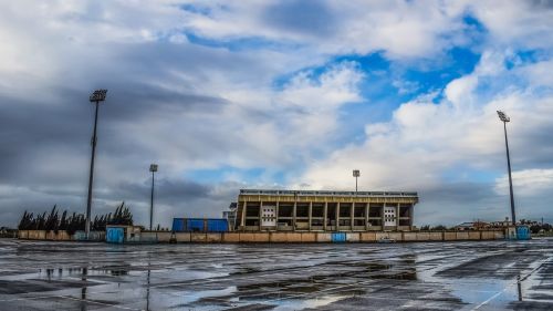 Stadionas, Vaizdas, Architektūra, Statyba, Kipras, Paralimni