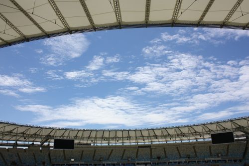 Stadionas, Futbolas, Brazilija, Rio De Janeiro Atostogos, Maracanã