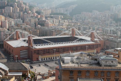 Stadionas, Futbolas, Genoa, Mac, Sampdoria