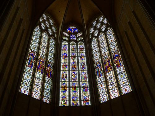 Vitražas, Bažnyčia, Langas, Katedra, Stiklas, Cristalera, Architektūra, Spalva, France