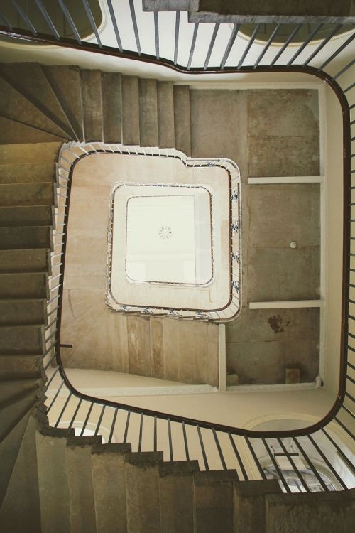 Laiptinė, Somerset Namas, Londonas, Spiraliniai Laiptai