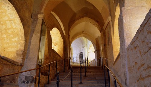 Laiptai,  Bažnyčia,  Monte Santangelo,  Gargano,  Apulija