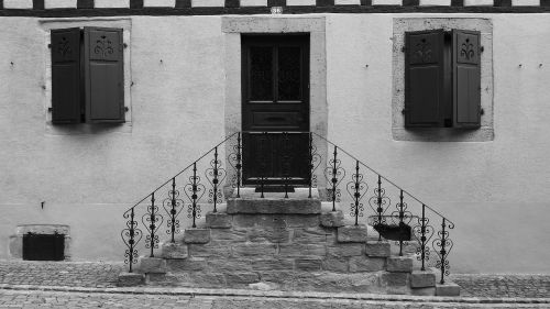 Laiptai, Veranda, Įėjimas Į Namą, France, Prancūzijos Kaimas, Kaimo Namas