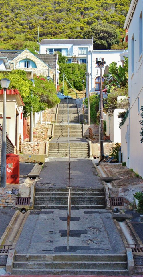 Laiptai, Šoninė Gatvė, Pakilti, Kalkių Lizdas, Pietų Afrika