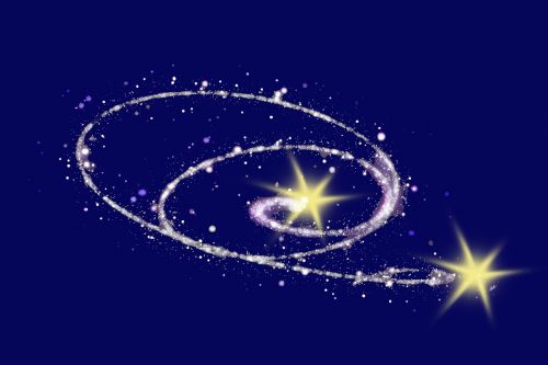Žvaigždė, Visi, Erdvė, Galaktika, Visata, Kosmosas, Dangus, Žvaigždėtas Dangus, Planeta, Šviesus, Kalėdos, Atvirukas, Kalėdų Sveikinimas