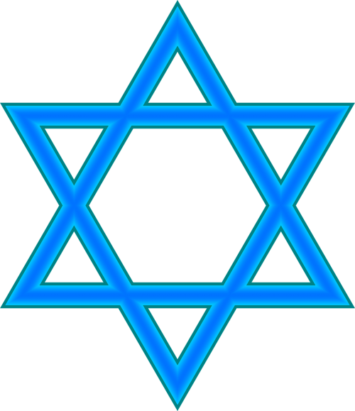 Žvaigždė, Religinis, Hebrajis, Jėzus, Izraelis, Nemokama Vektorinė Grafika