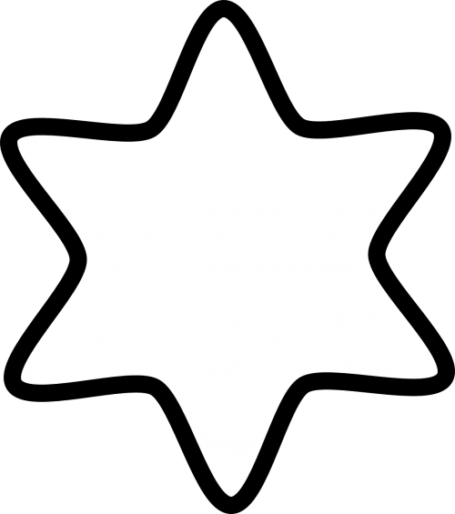 Žvaigždė, Balta, Figūra, Nemokama Vektorinė Grafika