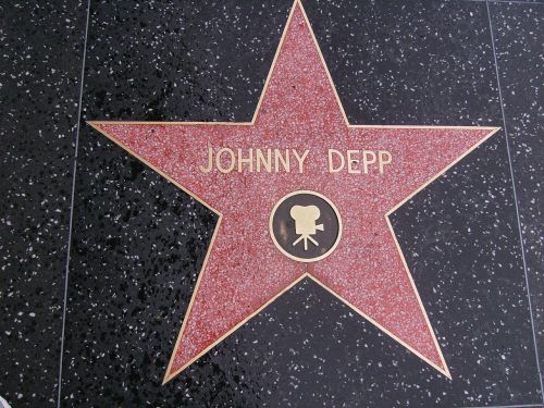 Žvaigždė, Johnny Depp, Holivudas, Pasivaikščioti Šlovę, Usa, Gatvė, Kalifornija, La, Turizmas, Filmas, Turistinis, Boulevard, Orientyras, Žinomas
