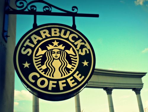 Starbucks, Kava, Abstraktus, Logotipas