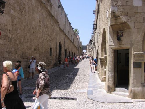Senos Gatvės,  Rhodes,  Senosios Rodo Gatvės