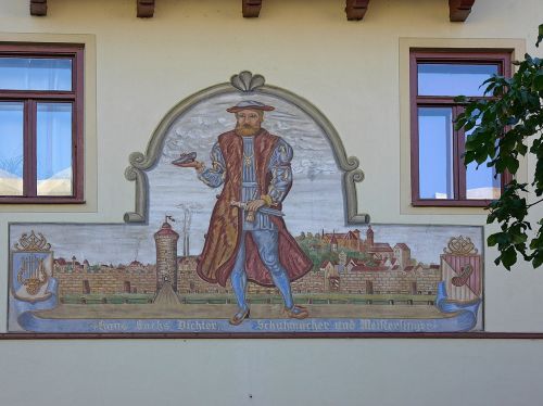 Starnberg, Lüftlmalerei, Namų Vaizdas