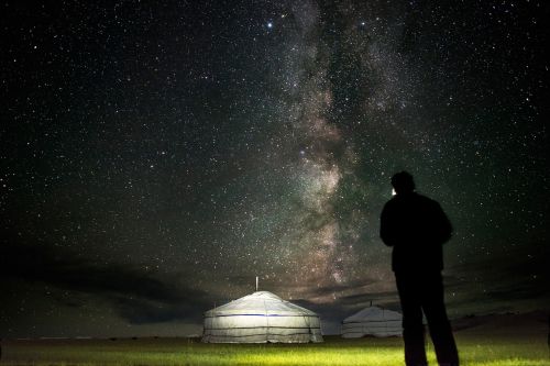 Žvaigždėtas Dangus, Gelis, Pao, Bogarto Kaimas, Mongolija