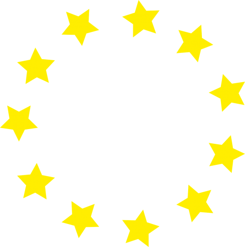 Žvaigždės, Vėliava, Vėliavos Žvaigždės, Europa, Nemokama Vektorinė Grafika
